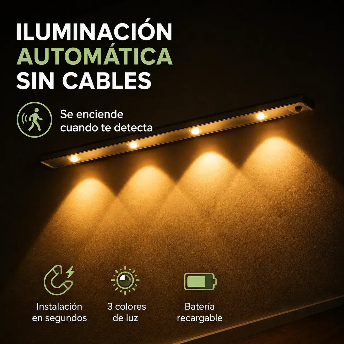 Luz LED Inteligente | Hogar seguro, cómodo y moderno